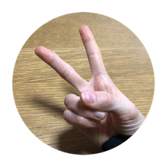 [LINEスタンプ] 簡単に気持ちを伝える✨指文字スタンプ