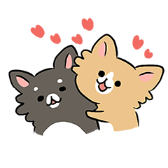 [LINEスタンプ] となりのチワワ