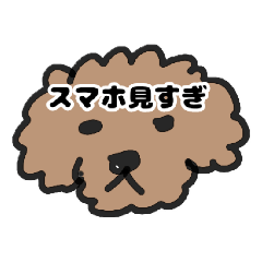 [LINEスタンプ] トイプー 子供に送る1