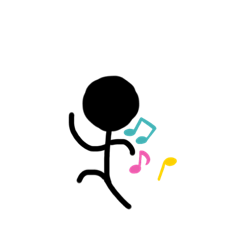 [LINEスタンプ] 棒人間:Stick Figures