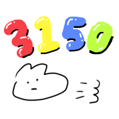 [LINEスタンプ] 走れモルモット！！