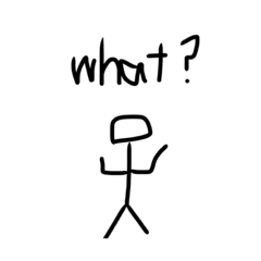 [LINEスタンプ] 棒人間日常2