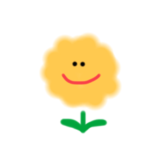 [LINEスタンプ] 咲いてるだけのスタンプ