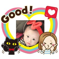 [LINEスタンプ] なな スタンプ justymodel