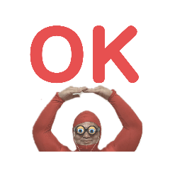 [LINEスタンプ] 赤タイツ☆ひろし