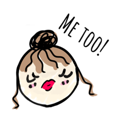 [LINEスタンプ] 女の子の共感・返事スタンプ