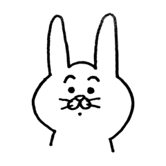 [LINEスタンプ] うさぎくん スタンプ1