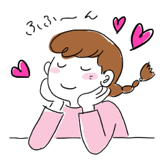 [LINEスタンプ] 働く女性のかわいいスタンプです