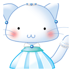 [LINEスタンプ] すいーつねこがやってきた
