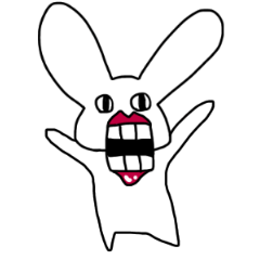 [LINEスタンプ] 優しいうさぎだよ