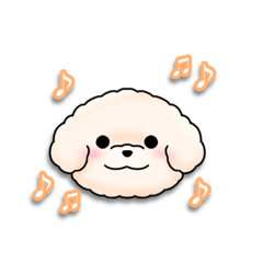 [LINEスタンプ] ふわふわの犬くん