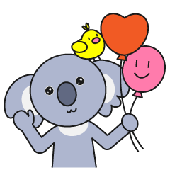 [LINEスタンプ] コアラさんの日常スタンプ