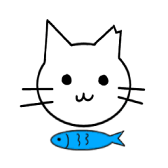 [LINEスタンプ] 耳をかじられた猫