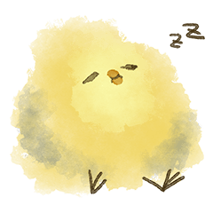 [LINEスタンプ] 黄色い塊のようなもの