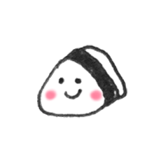 [LINEスタンプ] ゆるーいおにぎり