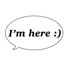 [LINEスタンプ] シンプル英語で！吹き出しバージョン