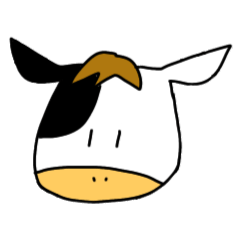 [LINEスタンプ] 感情豊かな牛