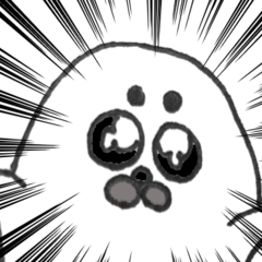 [LINEスタンプ] 美術の成績3が描いたアザラシ
