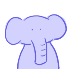 [LINEスタンプ] ゾウさんの日常