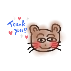 [LINEスタンプ] くまねこじん2