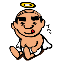 [LINEスタンプ] 天使なオジさん その3