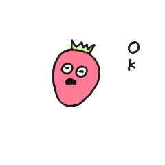 [LINEスタンプ] やる気のないフルーツたち