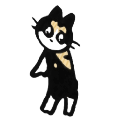 [LINEスタンプ] 三毛猫②
