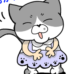 [LINEスタンプ] ネココスプレ