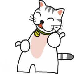 [LINEスタンプ] ウチのネコ、リクとジョー 01