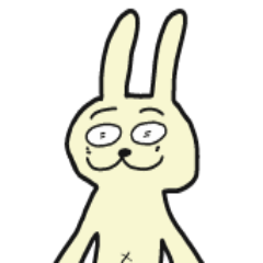[LINEスタンプ] キモうさぎの日常
