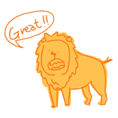 [LINEスタンプ] 日常使える英語を話す動物たち