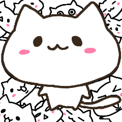 [LINEスタンプ] 猫のコジロー(♀)さんの日常スタンプ☆