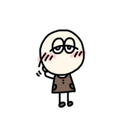 [LINEスタンプ] くるみ。のお絵かき②