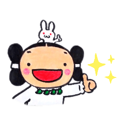 [LINEスタンプ] だいこくくんといなばくん(改)