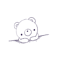 [LINEスタンプ] くまっぽい3