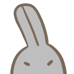 [LINEスタンプ] Rabbitiiの画像（メイン）