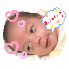 [LINEスタンプ] 春生まれの赤ちゃん3