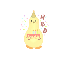 [LINEスタンプ] Fatty duck