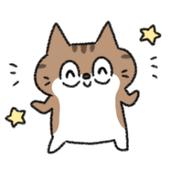 [LINEスタンプ] ねこのじゅん