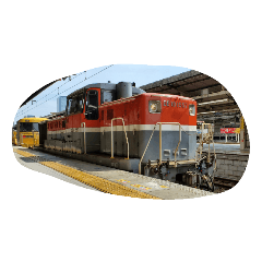 [LINEスタンプ] 働く列車スタンプ