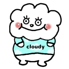 [LINEスタンプ] くもちゃんスタンプ