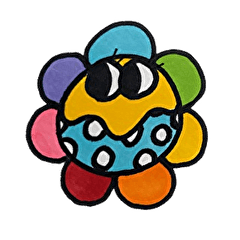 [LINEスタンプ] カラフルなくまとうさぎたち