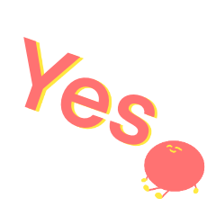 [LINEスタンプ] かわいいボール