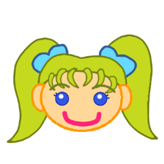 [LINEスタンプ] ツインテール少女ハニーちゃんスタンプ