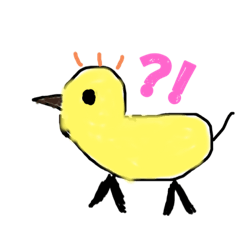 [LINEスタンプ] とりさんの気持ち