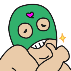 [LINEスタンプ] レスリング少年：出道戰
