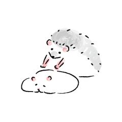 [LINEスタンプ] ハリネズミといいやつら