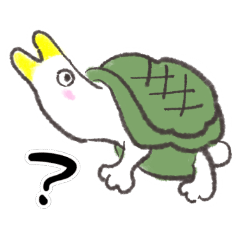 [LINEスタンプ] 奇妙な生物・あひるうさぎ亀