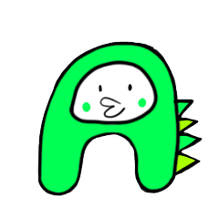 [LINEスタンプ] くっつく君 2