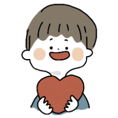 [LINEスタンプ] みつあみくんの日常